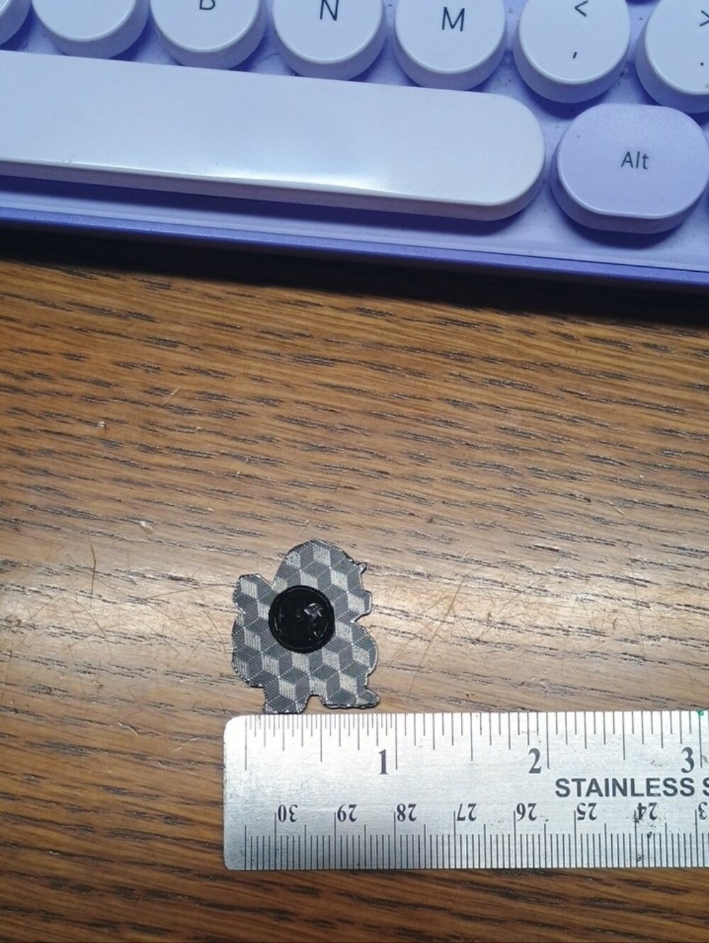 Cute (Great For Back Packs)Pokemon Teal Bulbasaur Pin with Tactical Cannon - Picture 2 of 2